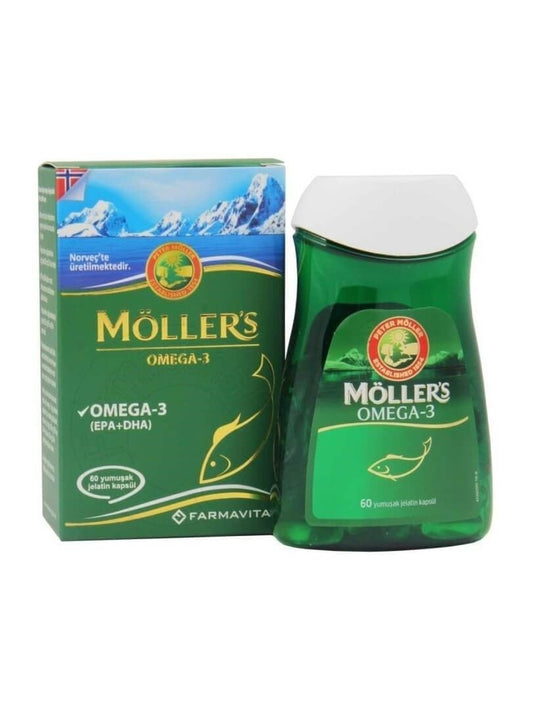 Möllers Omega-3 Takviye Edici Gıda 60 Yumuşak Kapsül