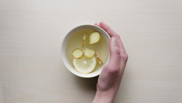 Zencefilli limonlu sıcak kış çayı