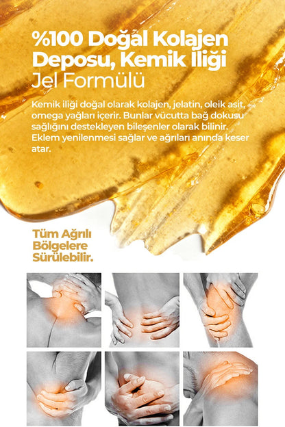 81 İlden Kemik İliği Jeli Kâfur, Biberiye Yağı ve Arnika Ekstraktlı Masaj Jeli 100 ml