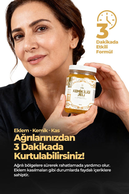 81 İlden Kemik İliği Jeli Kâfur, Biberiye Yağı ve Arnika Ekstraktlı Masaj Jeli 100 ml