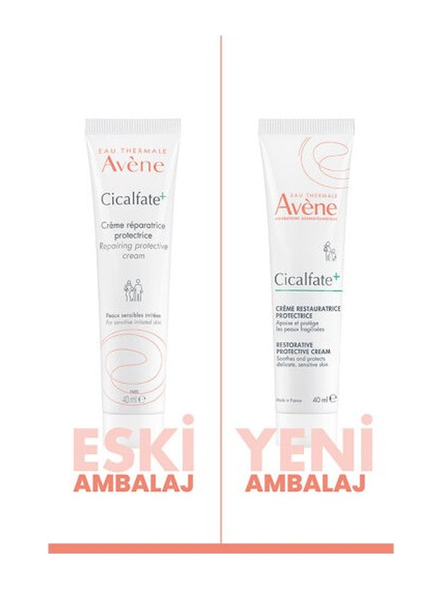 Avene Cicalfate+ Hassas ve Yıpranmış Ciltler İçin Bakım Kremi 40 ml