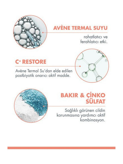 Avene Cicalfate+ Hassas ve Yıpranmış Ciltler İçin Bakım Kremi 40 ml
