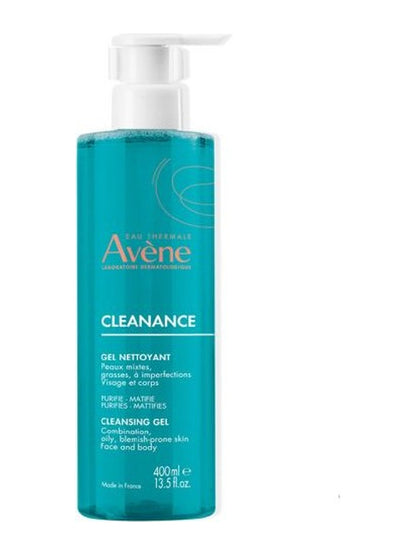 Avene Cleanance Yağlı ve Akneye Eğilimli Ciltler için Matlaştırıcı Yüz Temizleme Jeli 400 ml