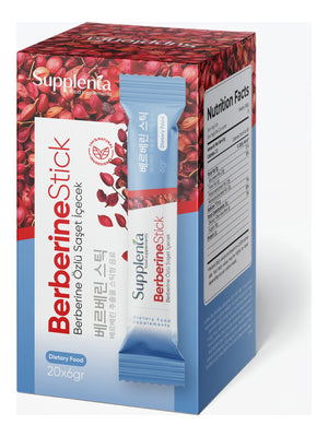 Supplenta BerberineStick Berberine Özlü Saşet İçecek 20 x 6 g