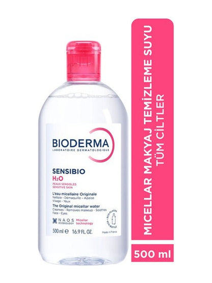 Bioderma Sensibio H2O Yüz ve Makyaj Temizleme Suyu 500 ml