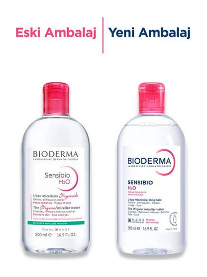 Bioderma Sensibio H2O Yüz ve Makyaj Temizleme Suyu 500 ml
