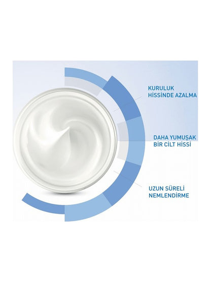 CeraVe Nemlendirici Yüz Ve Vücut Kremi - Kuru Ciltler İçin Seramid Ve Hyalüronik Asit İçerikli 340 gr