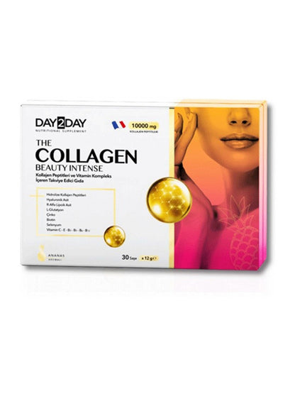 Day2day The Collagen Beauty Intense Ananas Aromalı Kolajen Takviyesi 30 Saşe