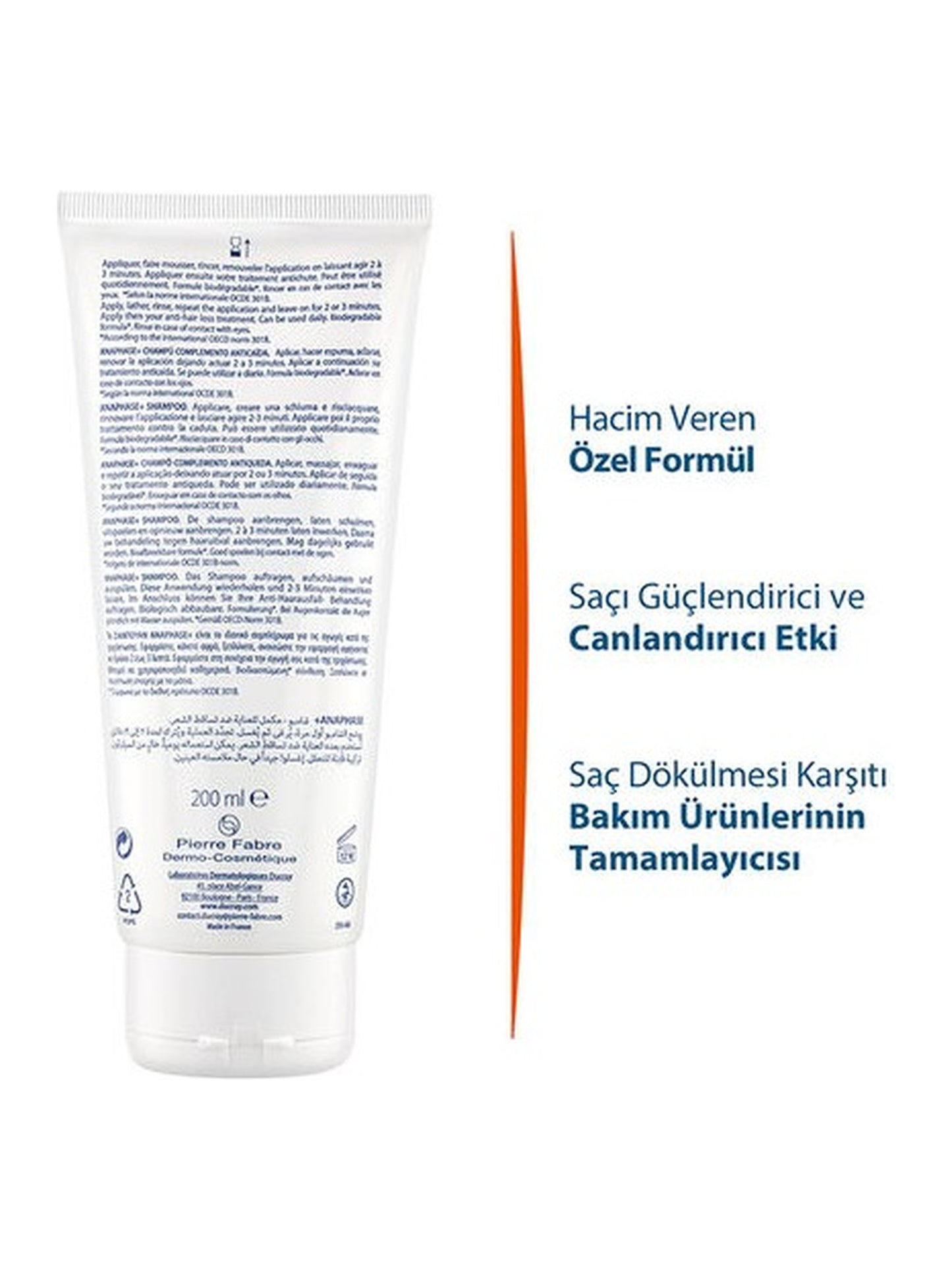 Ducray Anaphase+ Saç Dökülme Karşıtı Şampuan 200 ml