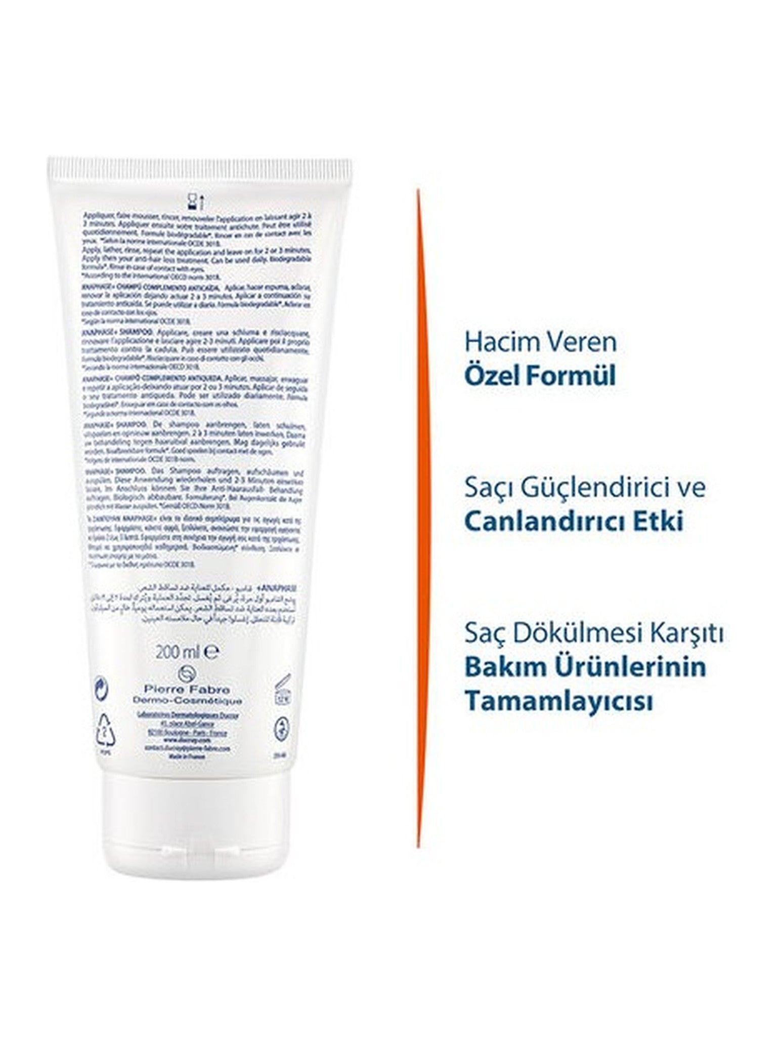 Ducray Anaphase+ Saç Dökülme Karşıtı Şampuan 200 ml