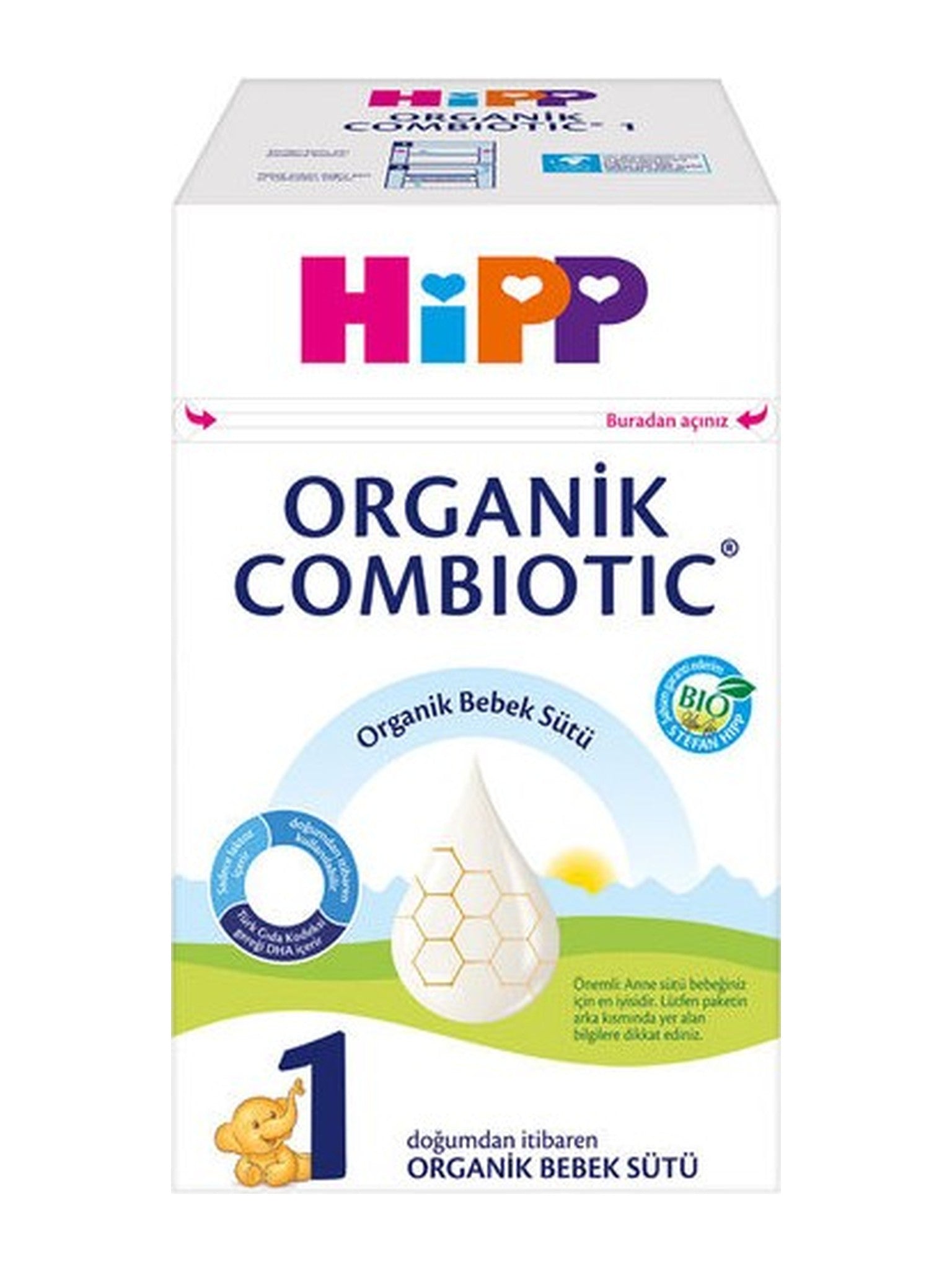 Hipp 1 Organik Combiotic Bebek Sütü 800 gr