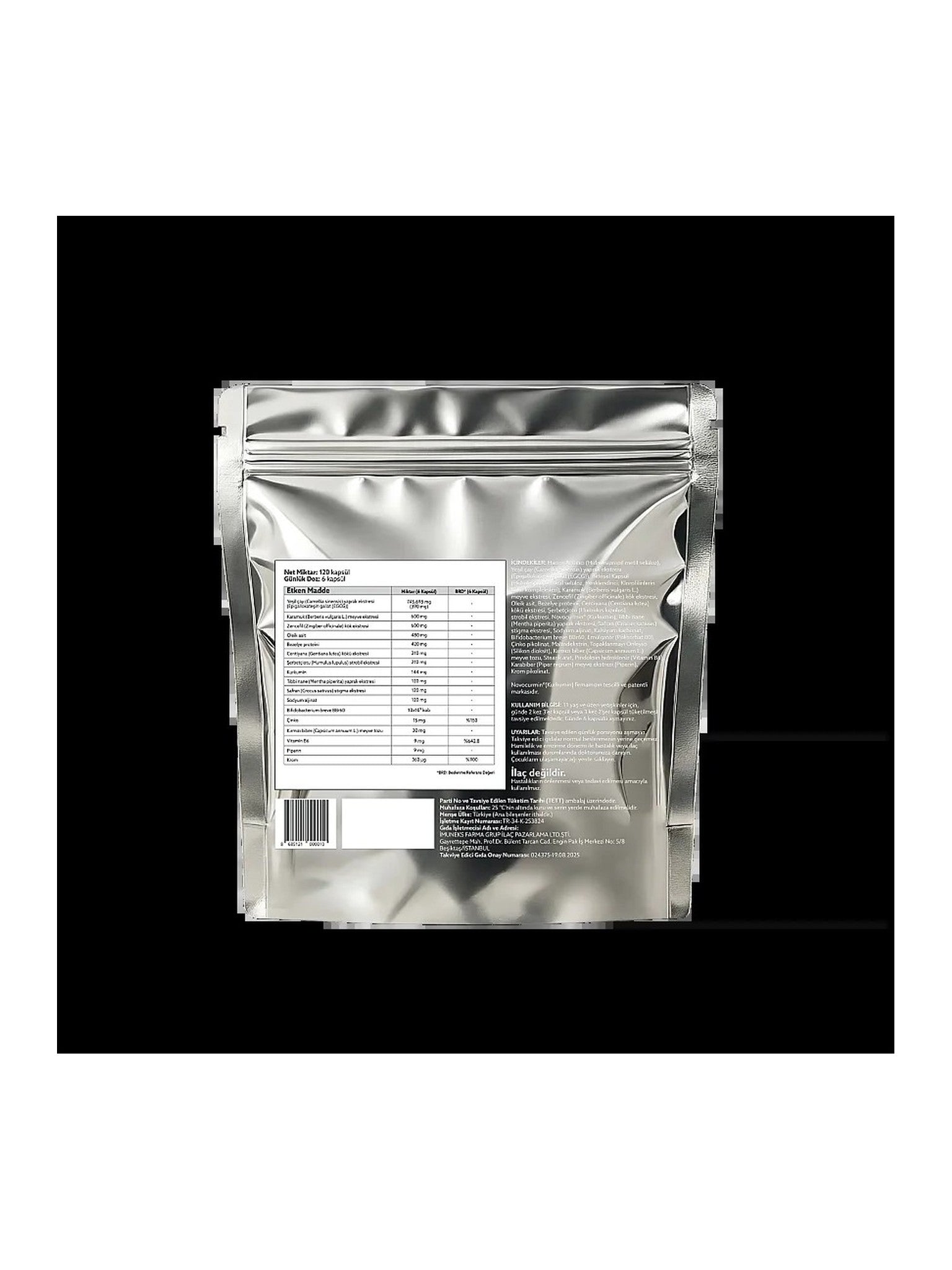 Imuneks GeLiPthin-1™ Micro 120 Bitkisel Kapsül
