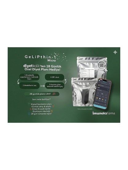 Imuneks GeLiPthin-1™ Micro 120 Bitkisel Kapsül