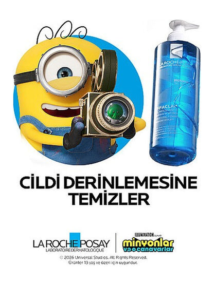 La Roche Posay Effaclar Jel Yağlı Ve Akneye Eğilimli Ciltler için Yüz Temizleme Jeli 400 ml