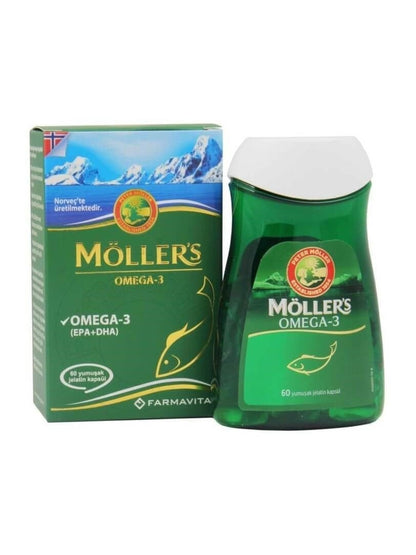 Möllers Omega-3 Takviye Edici Gıda 60 Yumuşak Kapsül