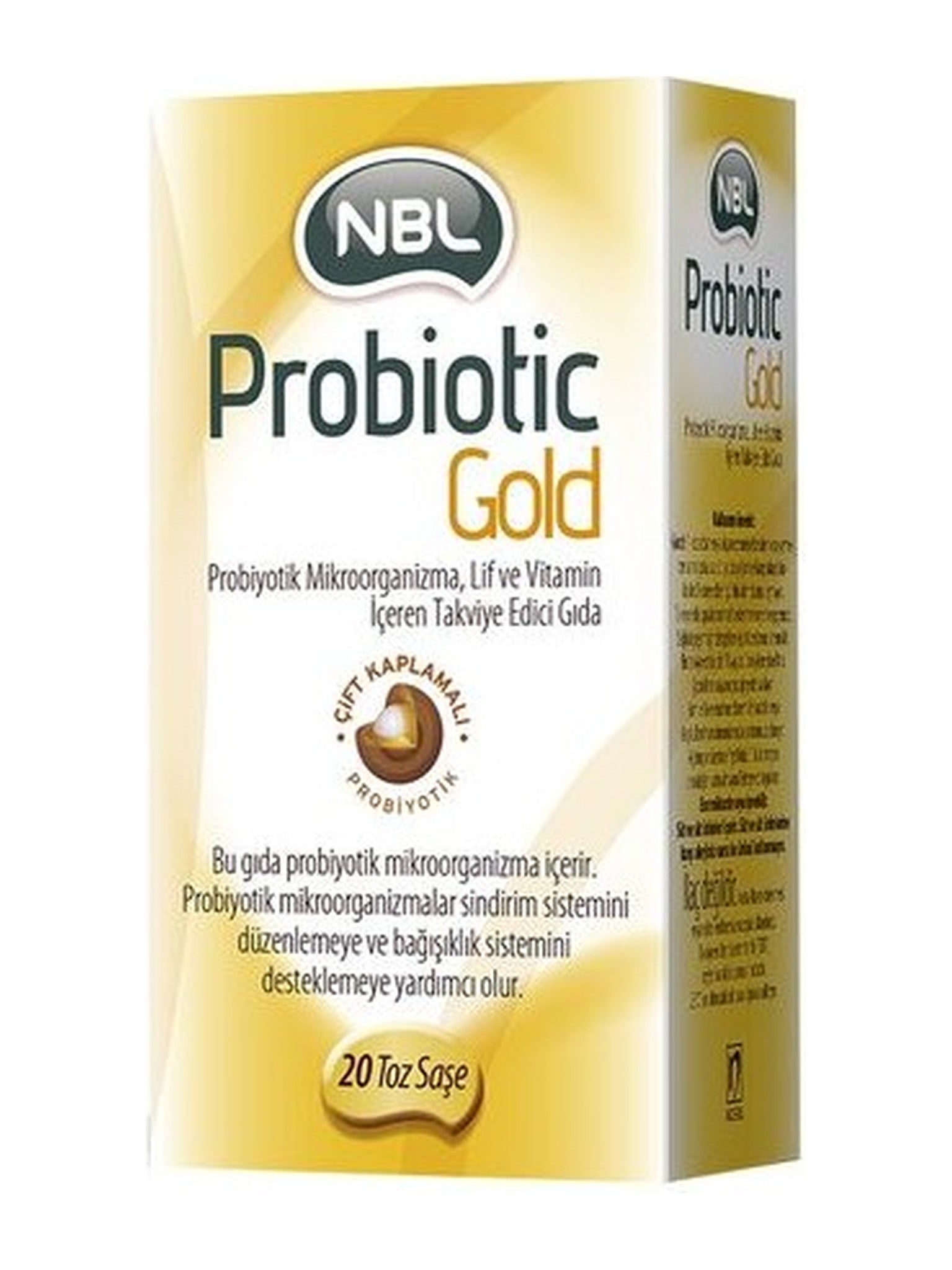 NBL Probiotic Gold Takviye Edici Gıda 20 Toz Saşe