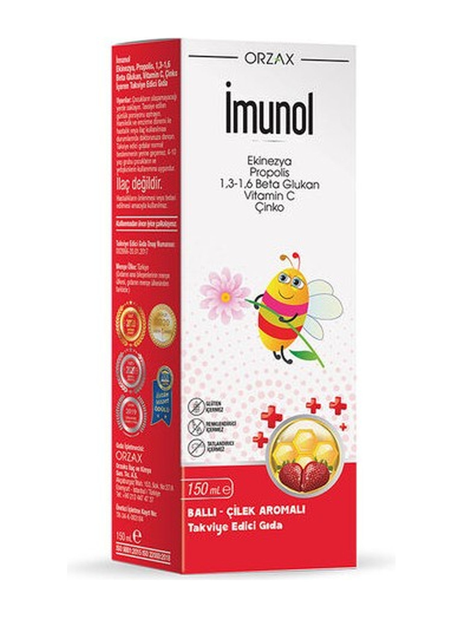 Orzax Imunol Sıvı Form 150 ml