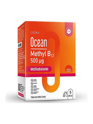 Orzax Ocean Methyl B12 Dilaltı Sprey 5 ml - 30 Doz