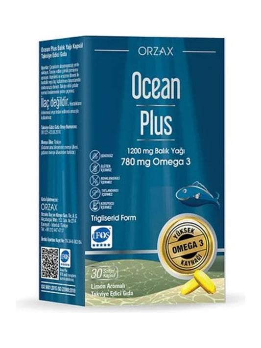 Orzax Ocean Plus 30 Kapsül