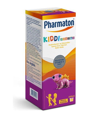 Pharmaton Kiddi Growth Sıvı Takviye Edici Gıda 200 ml - Meyve Aromalı