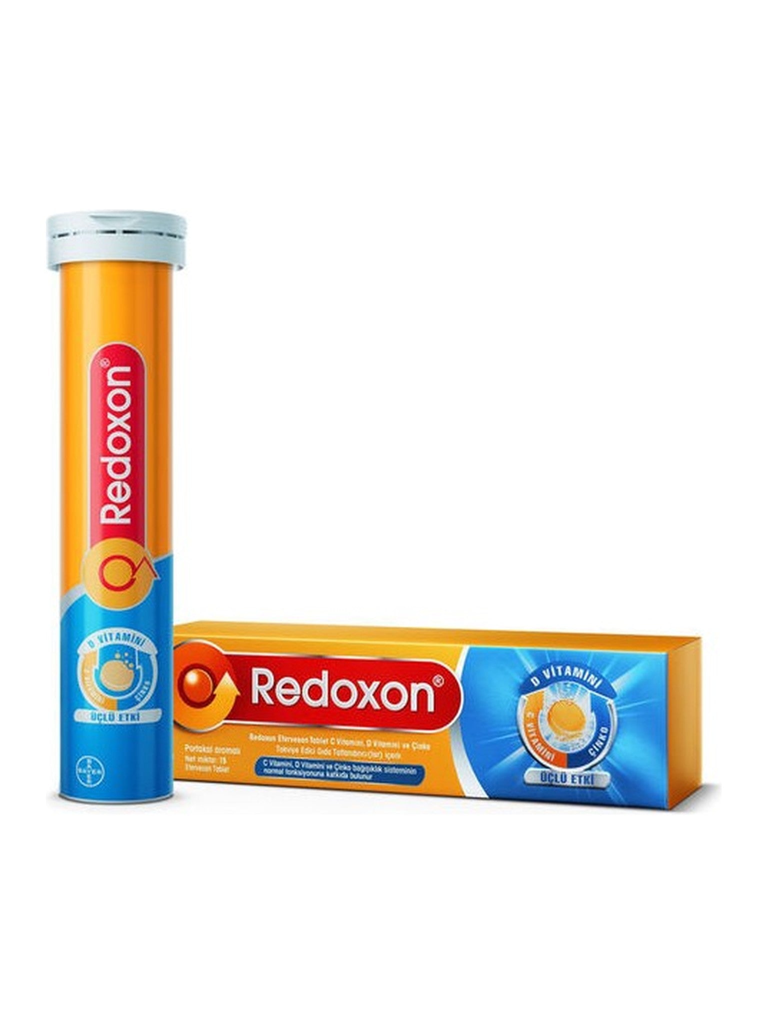 Redoxon Üçlü Etki 15 Efervesan Tablet