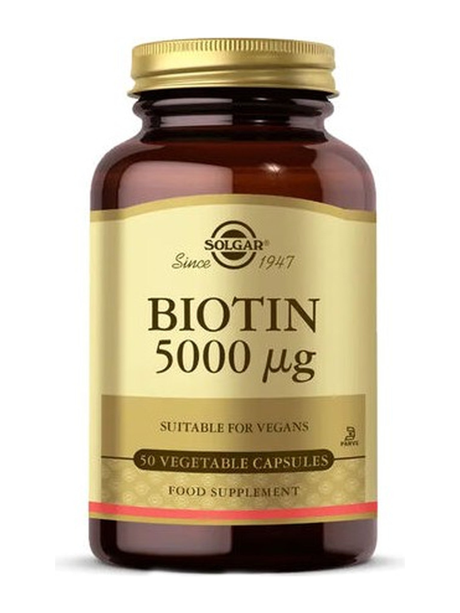 Solgar Biotin 5000 mcg 50 Kapsül