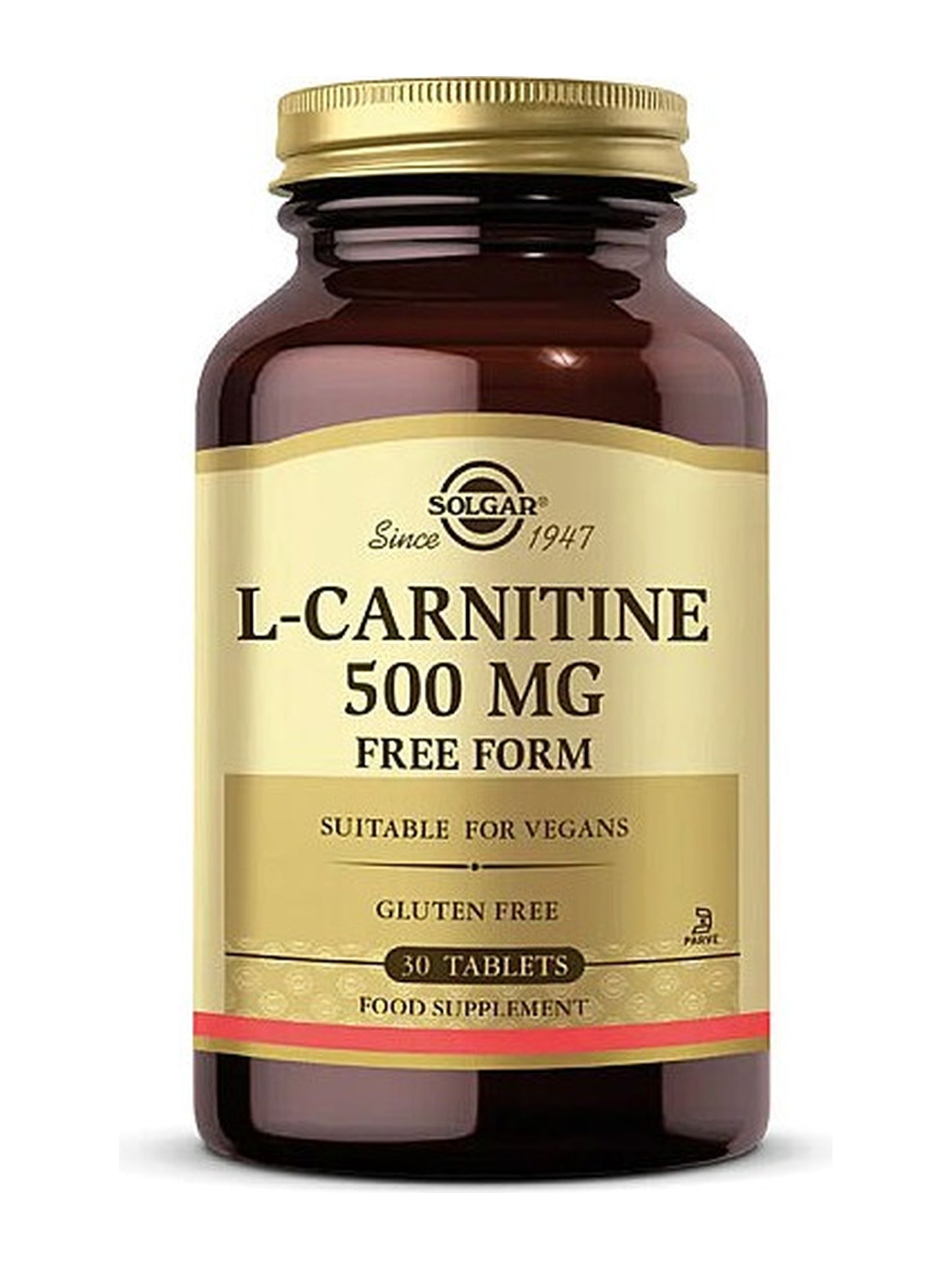 Solgar Maxi L-Carnitine 500 mg 30 Tablet