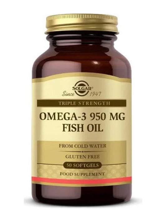 Solgar Omega 3 950 mg 50 Yumuşak Jelatinli Kapsül