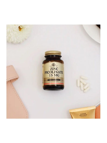 Solgar Zinc Picolinate 15 mg 100 Bitkisel Kapsül