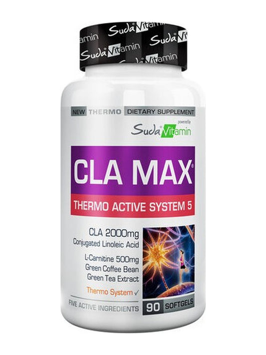 Suda Vitamin CLA Max Thermo Active System 5 90 Yumuşak Jel Kapsül