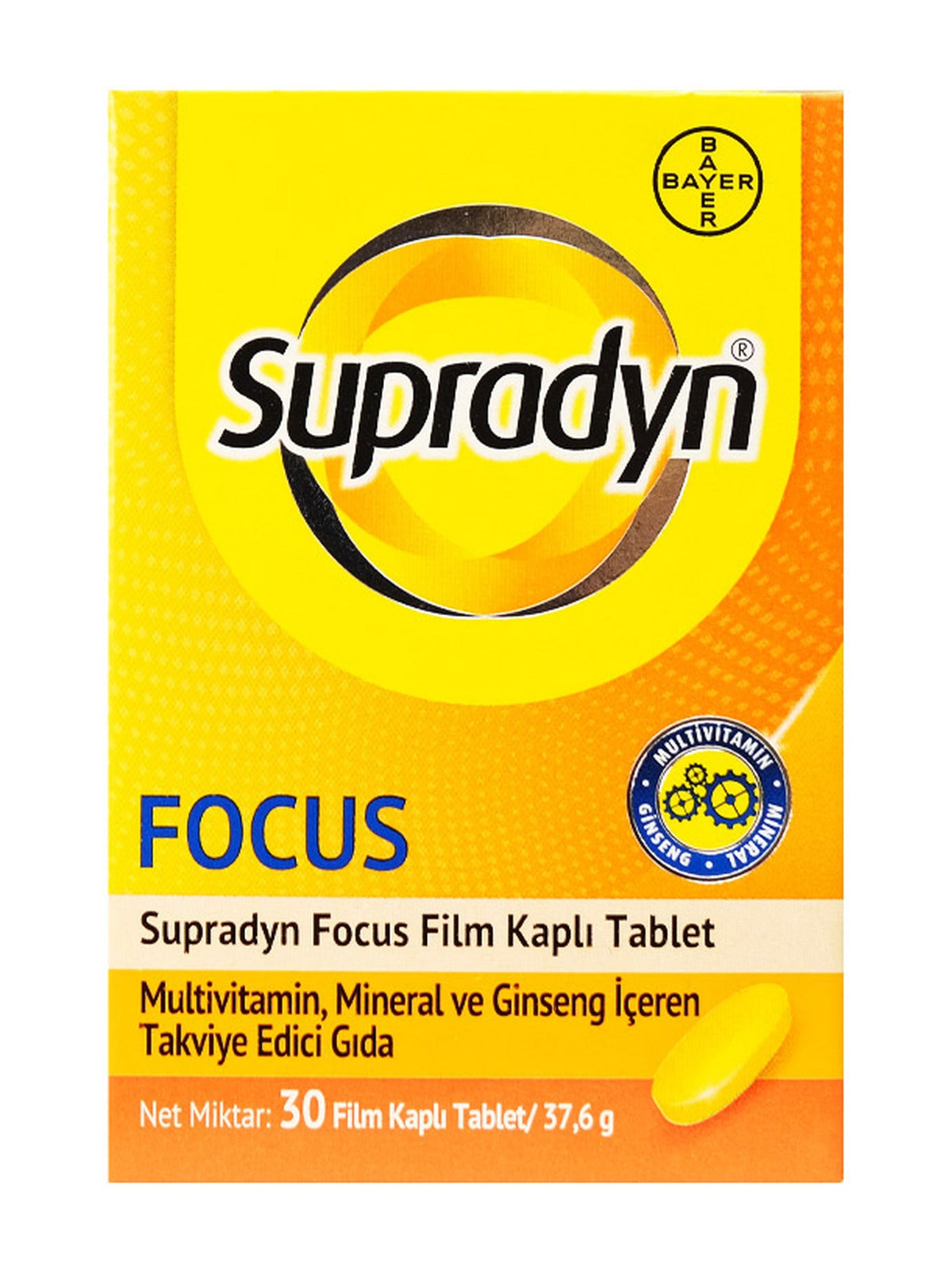 Supradyn Energy Focus 30 Film Kaplı Tablet