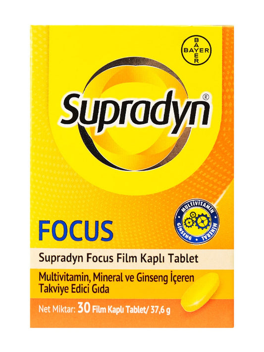 Supradyn Energy Focus 30 Film Kaplı Tablet