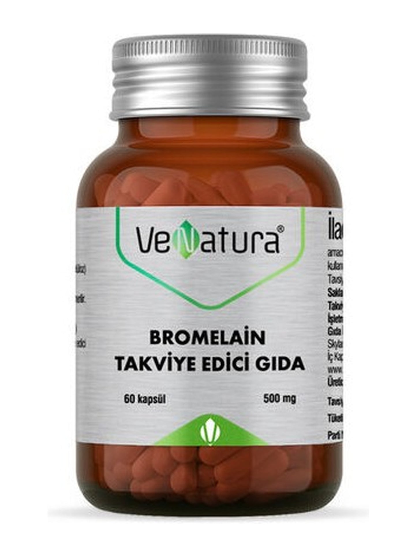 VeNatura Bromelain Takviye Edici Gıda 60 Kapsül