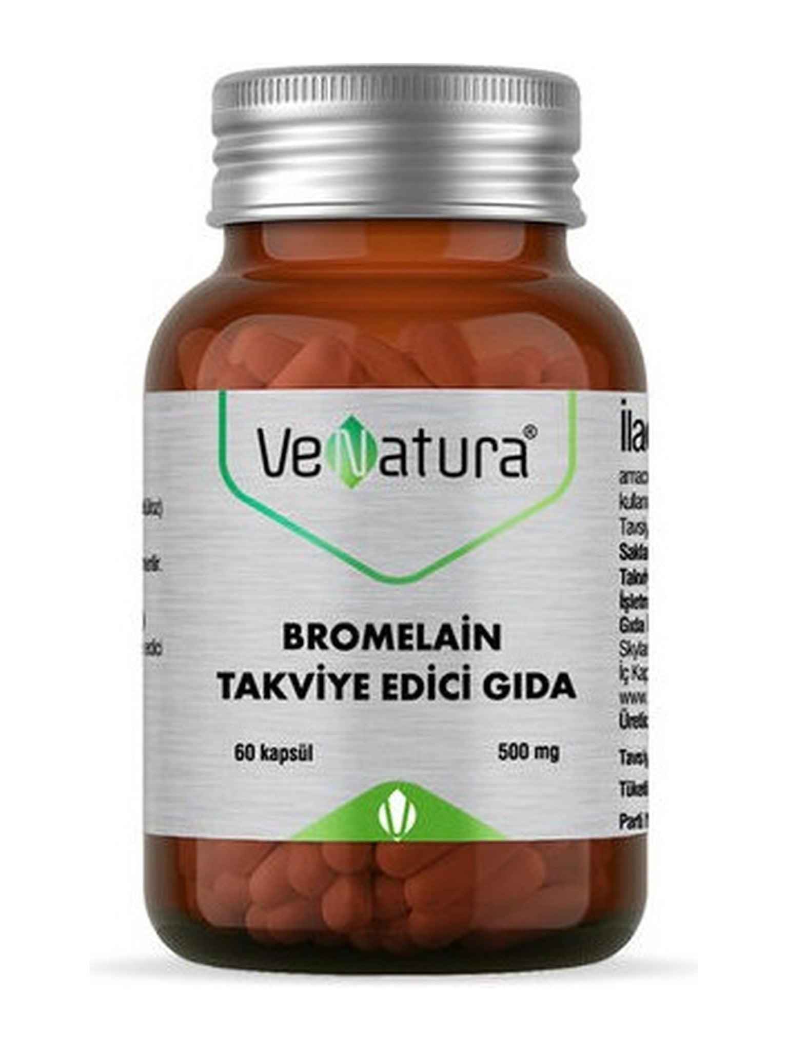VeNatura Bromelain Takviye Edici Gıda 60 Kapsül