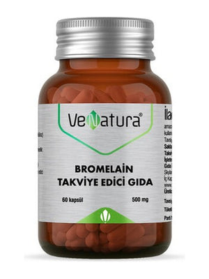 VeNatura Bromelain Takviye Edici Gıda 60 Kapsül