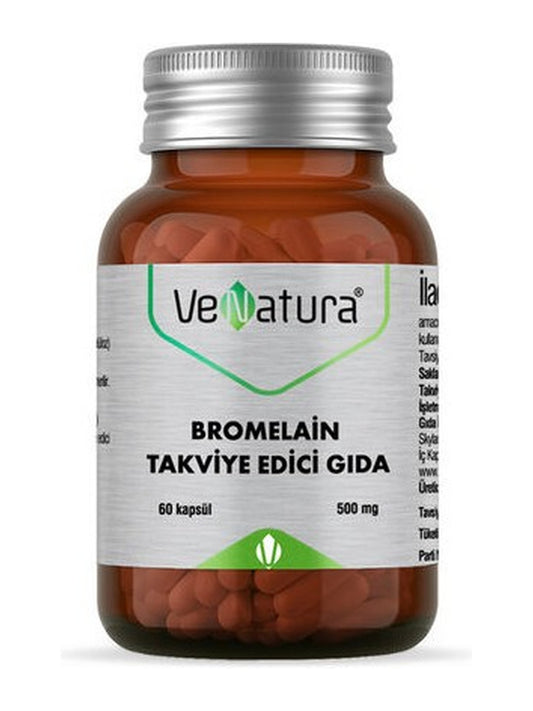 VeNatura Bromelain Takviye Edici Gıda 60 Kapsül