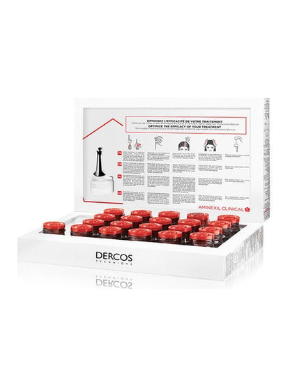 Vichy Dercos Aminexil Clinical 5 21x6ml - Kadınlar için Saç Dökülmesine Karşı Serum