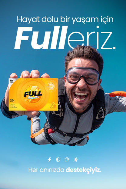 VitaminLife Full Multivitamin, Mineral ve Koenzim Q10 İçeren Takviye Edici Gıda 30 Kapsül